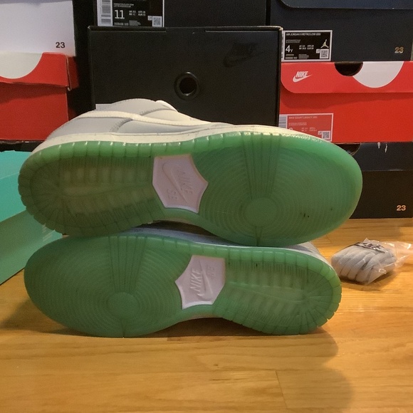 Nike SB Dunk Low Wolf Grey Marty McFly Mens Size 8 RARE - VINTAGE - Picture 13 of 14